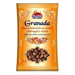   "GRANADA" Tejcsokoládéval bevont pörkölt földimogyoró drazsé 60g