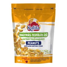 KALIFA földimogyoró - Hagymás-tejfölös ízesítésű, pörkölt 135 g