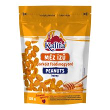 KALIFA földimogyoró - Méz ízesítésű, pörkölt 135g