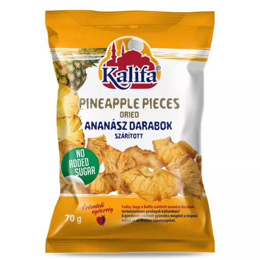 Kalifa ananászdarabok 70 g