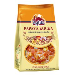 KALIFA Aszalt papayakocka 200g 